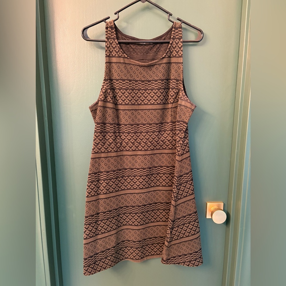 Apt. 9 Black and Green Sleeveless Mini Sundress